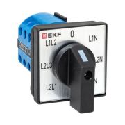 Переключатель кулачковый ПК-1-64 10А для вольтметра EKF pk-1-64-10