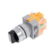 Переключатель на 3 положения I-O-II ПЕ-22 с фиксацией стандарт. ручка DEKraft 25052DEK