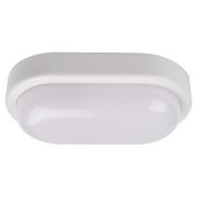 Светильник светодиодный «Банник» PBH-PC2-OA 12Вт 4000К IP65 ЖКХ ДБП овал. пылевлагозащ. бел. JazzWay 1035677A