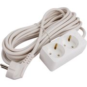 Удлинитель 2х7м с заземл. 10А IP20 2.2кВт ПВС Союз 481S-9207