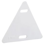 Бирка кабельная маркировочная У-136 55х55х55мм (треугольник) IEK UZMA-BIK-Y136-T