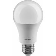 Лампа светодиодная 61 150 OLL-A60-15-230-4K-E27 15Вт грушевидная 4000К нейтр. бел. E27 1500лм 176-264В ОНЛАЙТ 61150