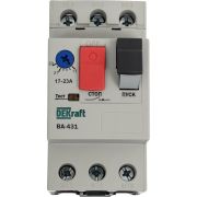 Выключатель автоматический для защиты двигателя 3п 17.0-23.0А 15кА ВА-431 DEKraft 21232DEK