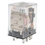 Реле промежуточное ПР-102 5А 230В AC 2 конт. с LED-индикацией DEKraft 23864DEK