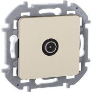 Розетка телевизионная оконечная TV Inspiria 10дБ 5-862мГц механизм сл. кость IEK 673871