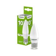 Лампа светодиодная C35 10Вт свеча 4000К E27 230В GENERICA LL-C35-10-230-40-E27-G