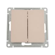 Переключатель проходной 2-кл. СП AtlasDesign 10А (сх. 6/2) 10AX механизм песочн. SE ATN001265