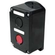 Пост управления ПКЕ 212-2 У3 10А 660В 2 элемента черн. и красн. цилиндр накладной IP40 Электротехник ET519068