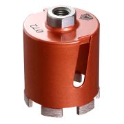 Коронка алмазная боков пылеудал микро уд. 72мм Diamond Hit DH-D400