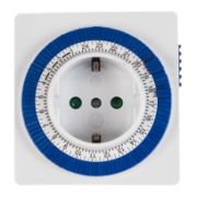 Розетка с таймером TM32 3500Вт 16A IP20 Feron 23203