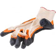 Перчатки обрезиненные L-XL красные STAYER (Э) 11409-H10