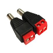 Разъем штекер 2.1х 5.5 с клеммной колодкой Polyvision PVC-DC-MV