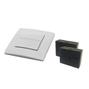 Комплект HiTE PRO KIT-2 (двухклавишный радиовыключатель + 2 реле) белый