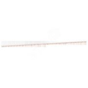 Шина соединительная PIN (штырь) 1P 57мод. 63А шаг 18мм L1000мм SchE