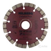 Диск алмазный отрезной Industrial Hard 125х22.23мм Hilberg HI802