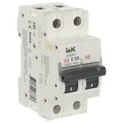 Выключатель автоматический 2п C 20А M06N ARMAT IEK AR-M06N-2-C020