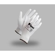 Перчатки с полиуретановым покрытием 10 Avior White SapSet ПЕР-001-10