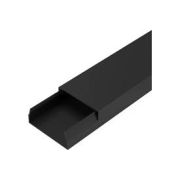 Кабель-канал черный 2-й замок в п/э 40х16 мм (30 м/уп) Промрукав PR03.0214