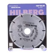 Диск алмазный отрезной Super Master 125х22.23мм Hilberg 510125