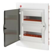 Бокс СП IP41 24м бел/дым. двер. DKC 81524