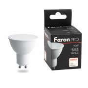 Лампа светодиодная Feron.PRO LB-1610 GU10 10W 4000K Feron 38162