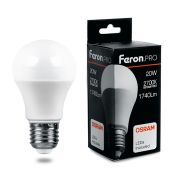 Лампа светодиодная Feron.PRO LB-1020 шар E27 20W 2700K Feron 38041