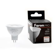 Лампа светодиодная Feron.PRO LB-1607 G5.3 7W 4000K 110гр. Feron 38186