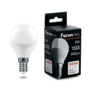 Лампа светодиодная Feron.PRO LB-1406 шарик E14 6W 6400K Feron 38067