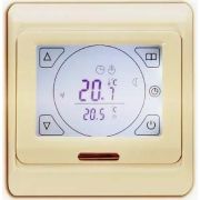 Терморегулятор сенсор. прогр. 16A 91.716 беж.