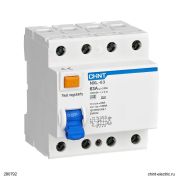 Выключатель дифференциального тока (УЗО) 3п+N 63А 30мА тип AC 6кА NXL-63 (R) CHINT 280792